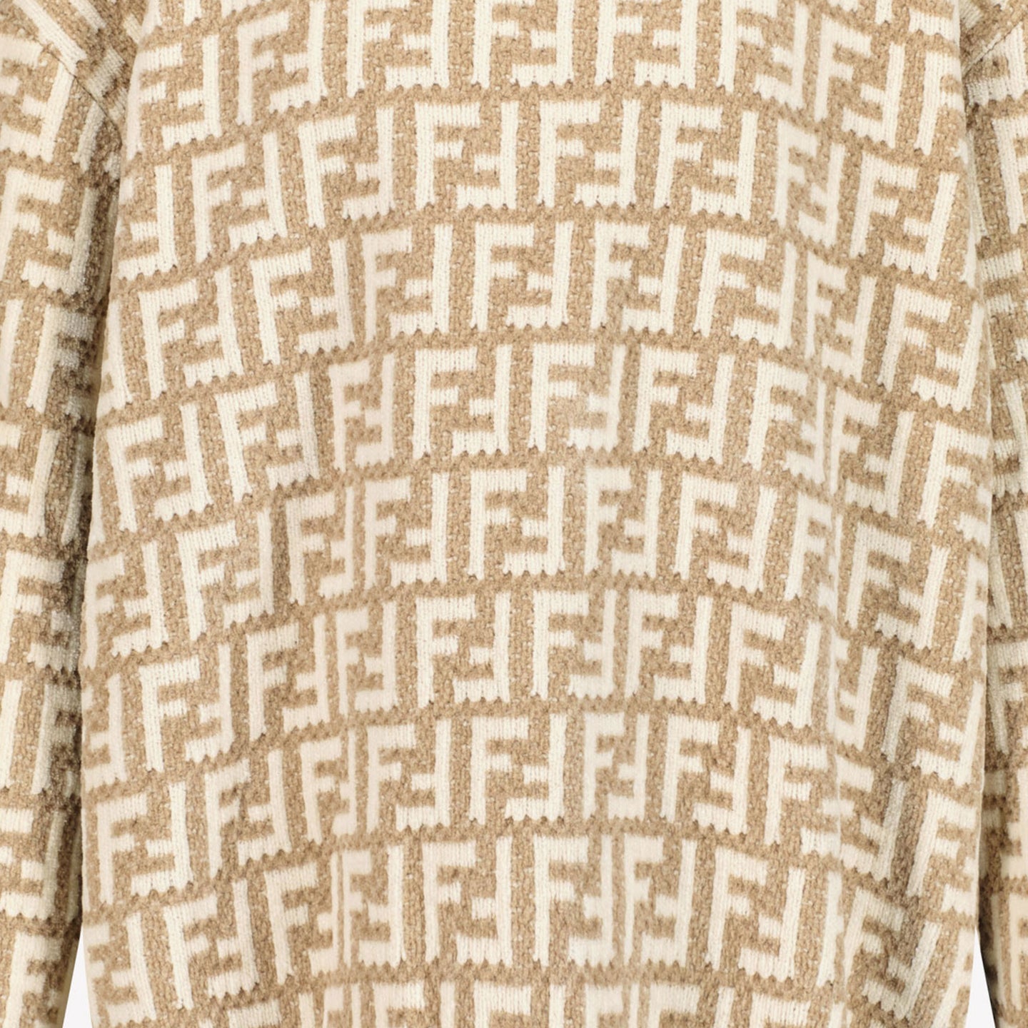 Fendi Ragazzo Unisex Maglione Beige