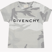 Camiseta de givenchy baby boys gris