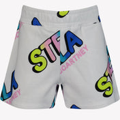 Stella McCartney para niños pantalones cortos blancos