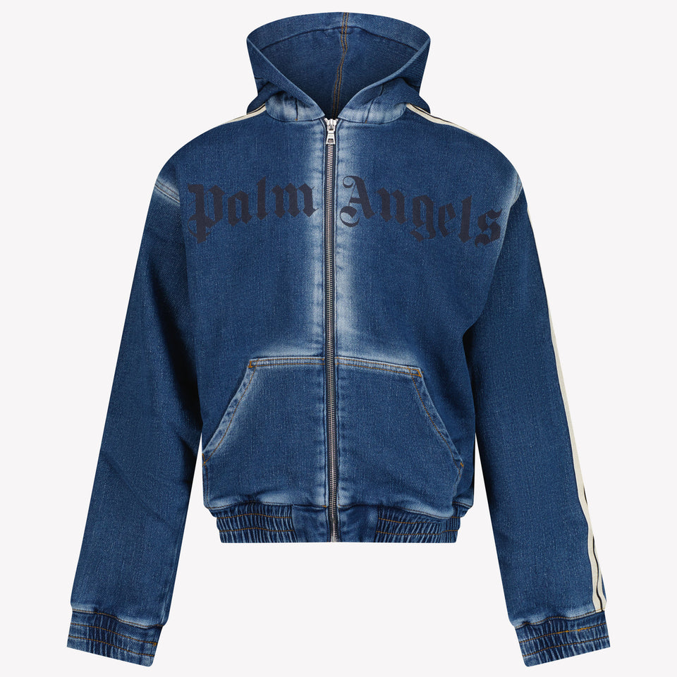 Palm Angels Ragazzi Maglione Blu