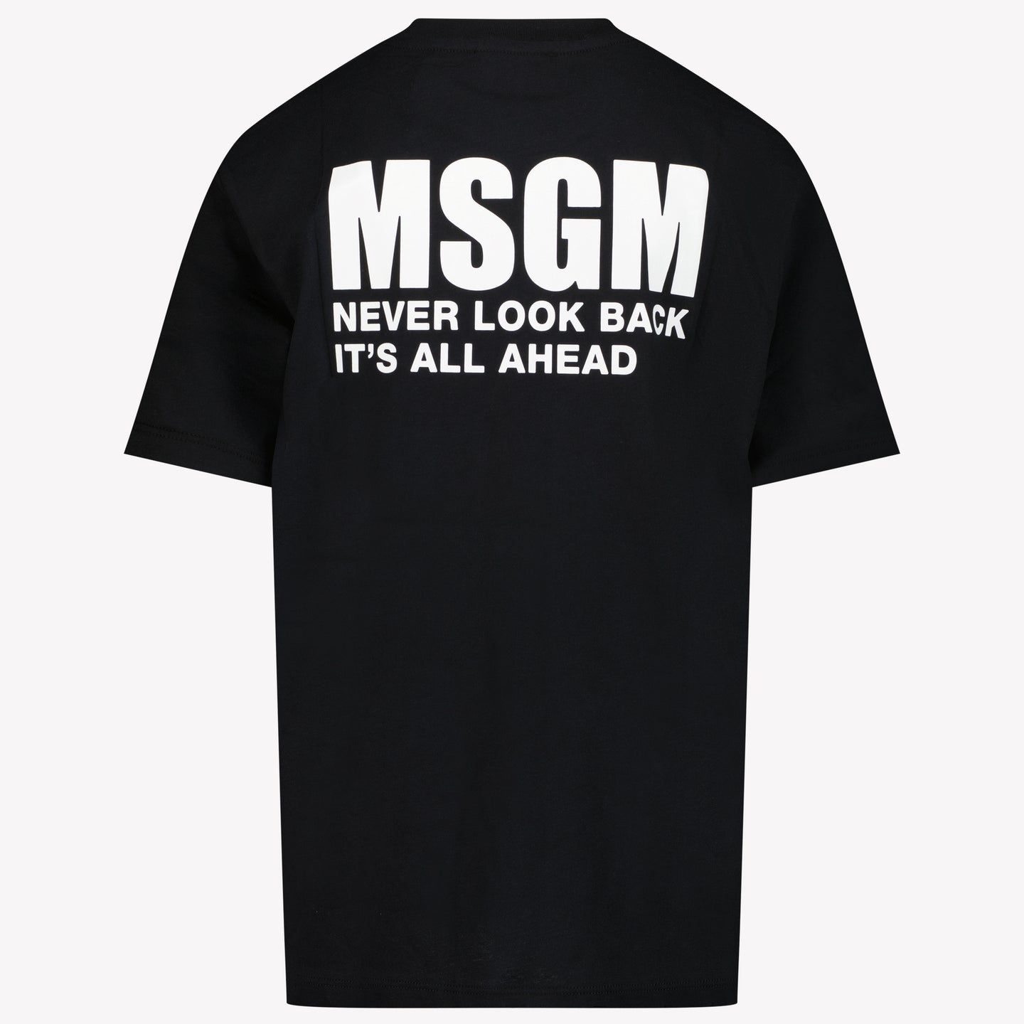 MSGM Unisex Maglietta Nero