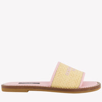 Dolce & Gabbana Ragazze Pantofole Beige