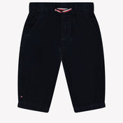 Tommy Hilfiger Pantalones unisex para bebés Armada