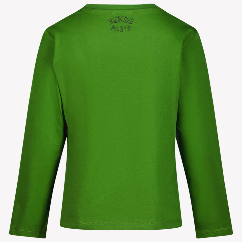 Kenzo Kids Chicos Camiseta Verde