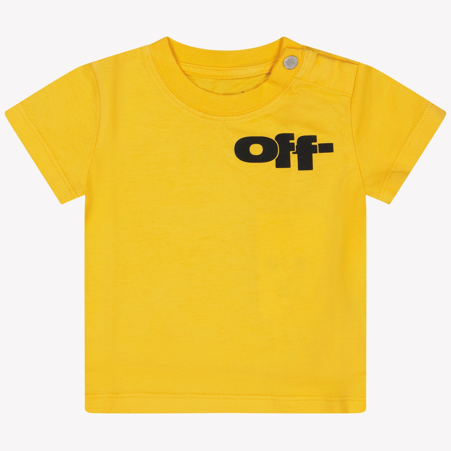 Off-White Bebé Chicos Camiseta en Amarillo