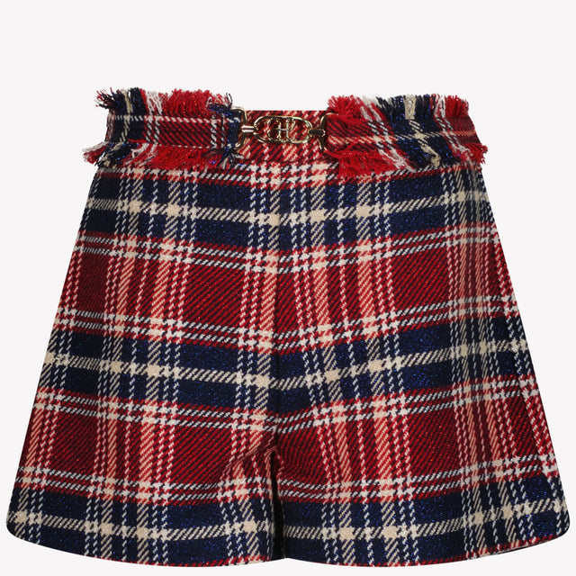 Abel & Lula Niño Chicas Bermudas Rojo