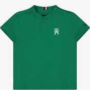 T-shirt di Tommy Hilfiger Baby Boys verde