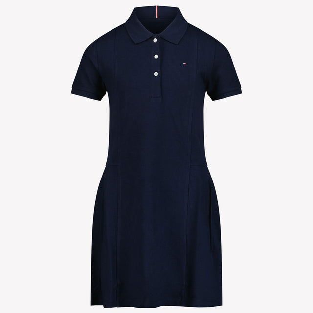 Tommy Hilfiger Kind Mädchen Kleid Marineblau