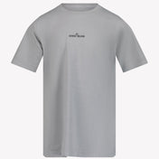 Stone Island Camiseta de chicos gris