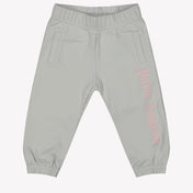 Palm Angels Baby Girl Pants gris claro