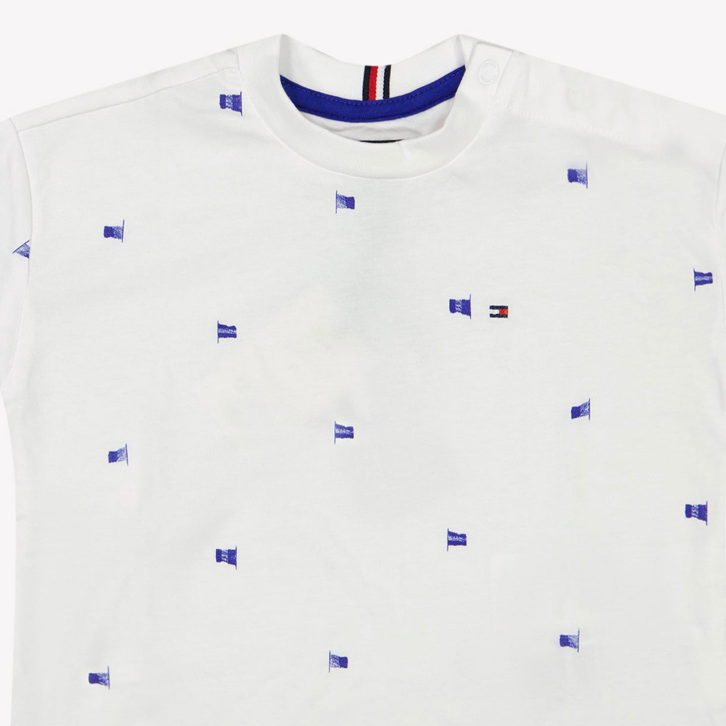 Tommy Hilfiger Bebé Chicos Camiseta Blanco