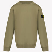 Stone Island Boys sweater Olive Green