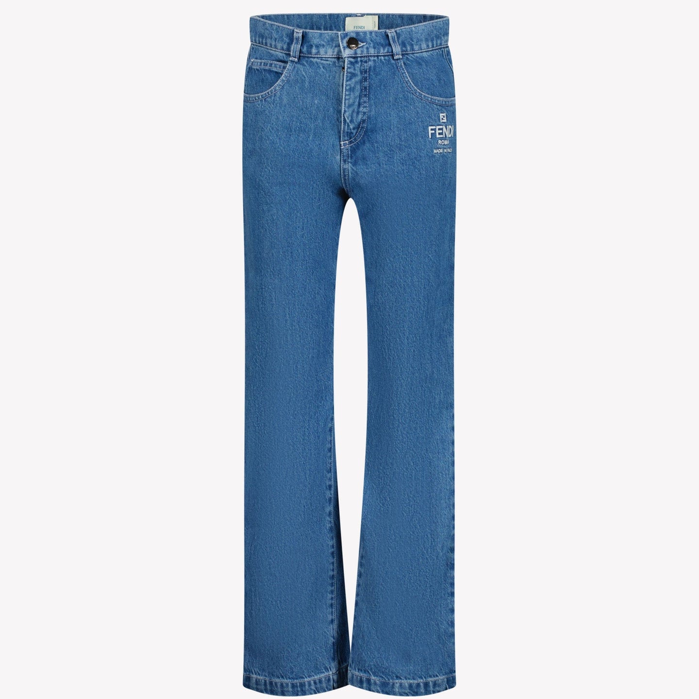 Fendi Enfant Garçons Jeans Bleu