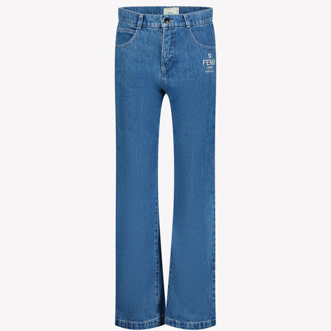 Fendi Kinder Jungs Jeans In Blau