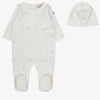 Moncler Baby Unisex Playsuit Light Blue