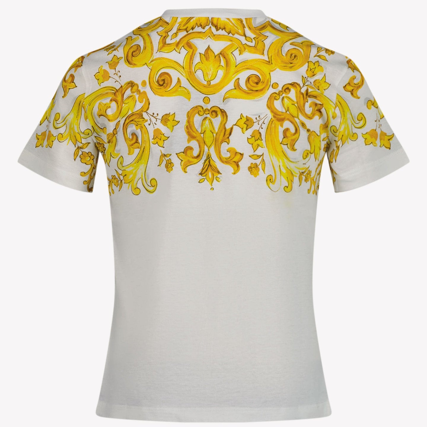 Dolce & Gabbana Meisjes T-shirt Geel 4Y