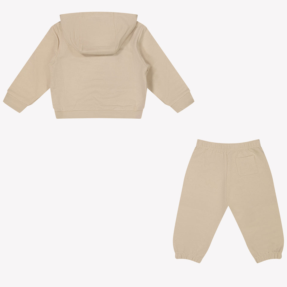 Versace Bambino Ragazzi Abito da jogging Beige