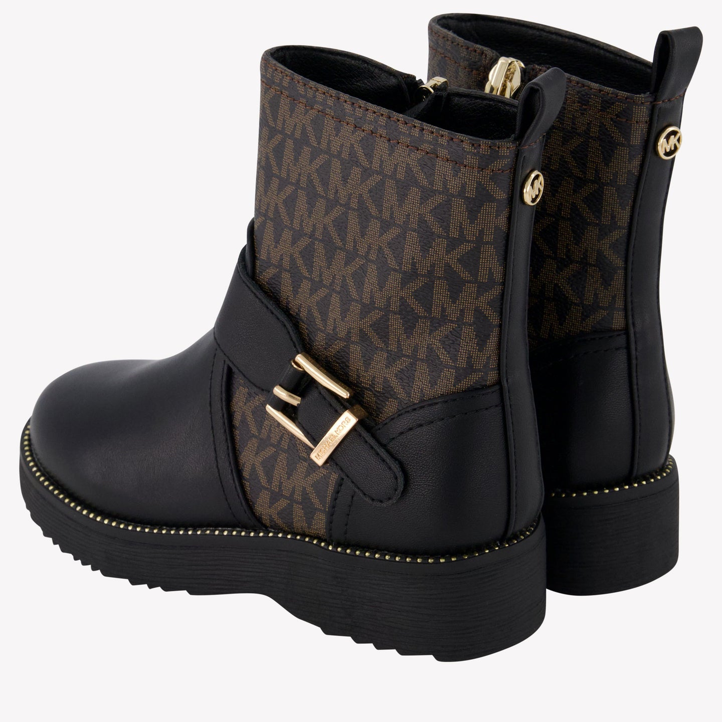 Michael Kors Zapatos de chicas haskell moto negros