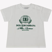 Dolce & Gabbana Tričko s chlapeckými chlapci bílé