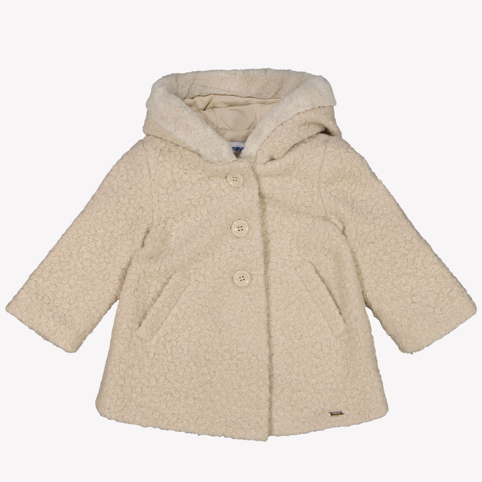 Mayoral Baby Meisjes Winterjas Licht Beige