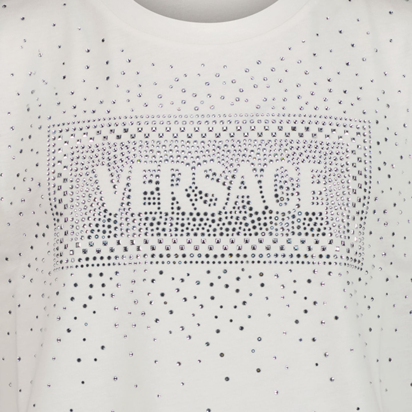 Versace Unisex Maglietta Bianco