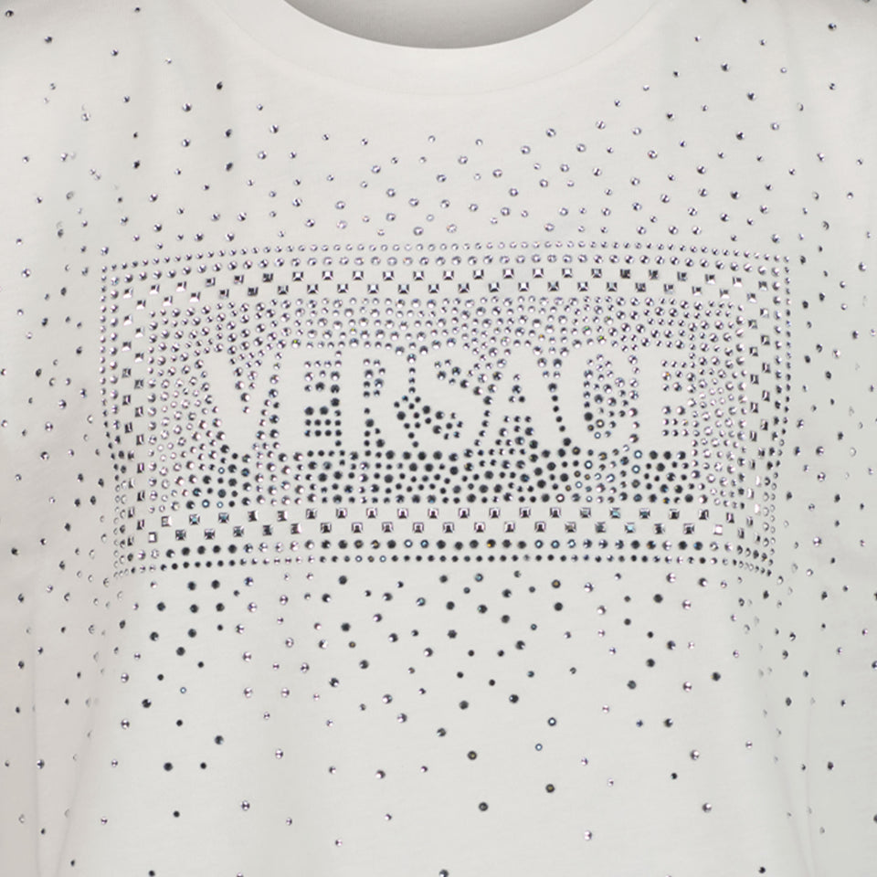Versace Camiseta unisex blanca