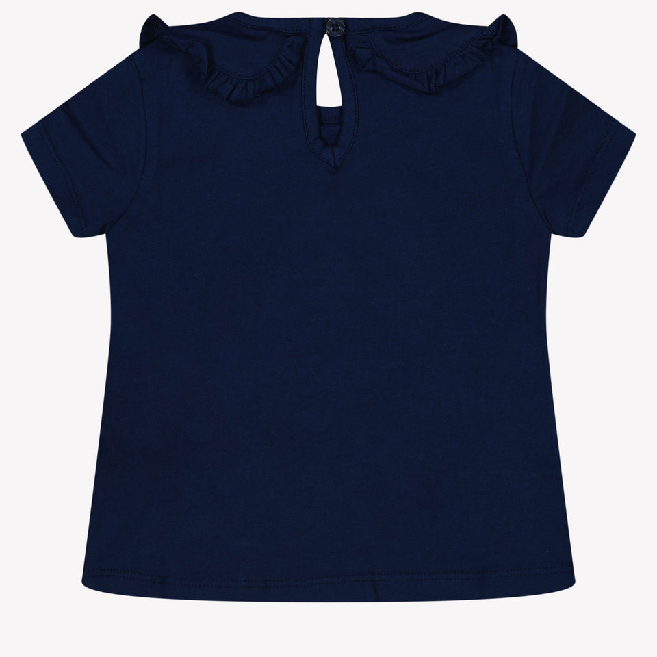 Guess Baby Mädchen T-Shirt in Marineblau