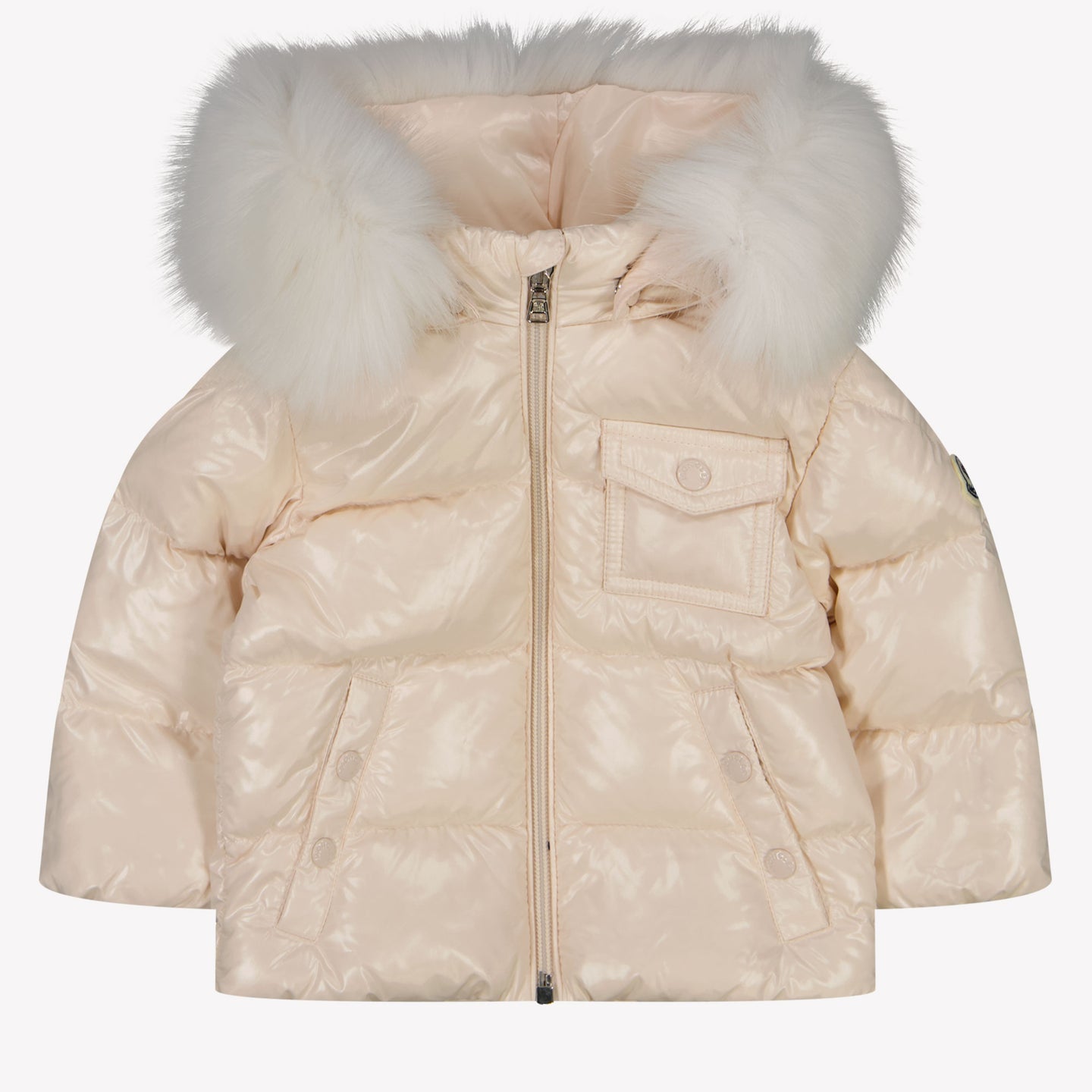 Moncler K2 Baby Unisex Winterjacke Hellrosa