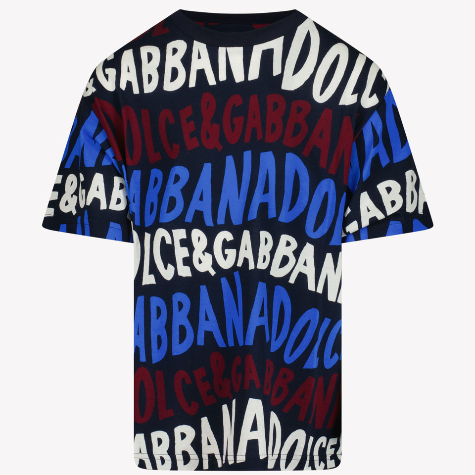 Dolce & Gabbana Jungen T-Shirt Marineblau