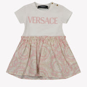 Versace Baby unisex sukienka jasnoróżowa