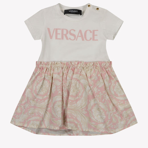 Versace Baby unisex kjole lys rosa
