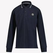 Stone Island Boys Polo Navy