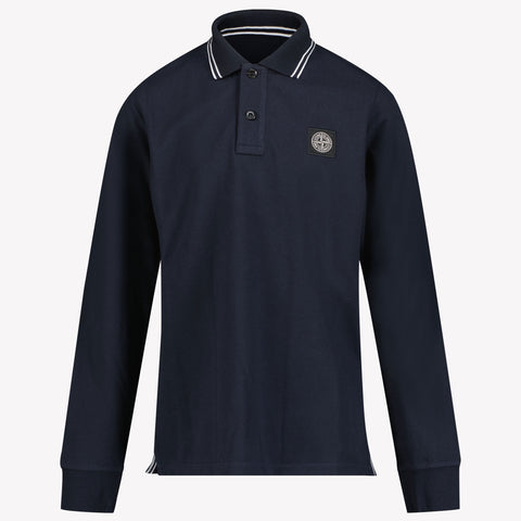 Stone Island Chicos Polo Navy