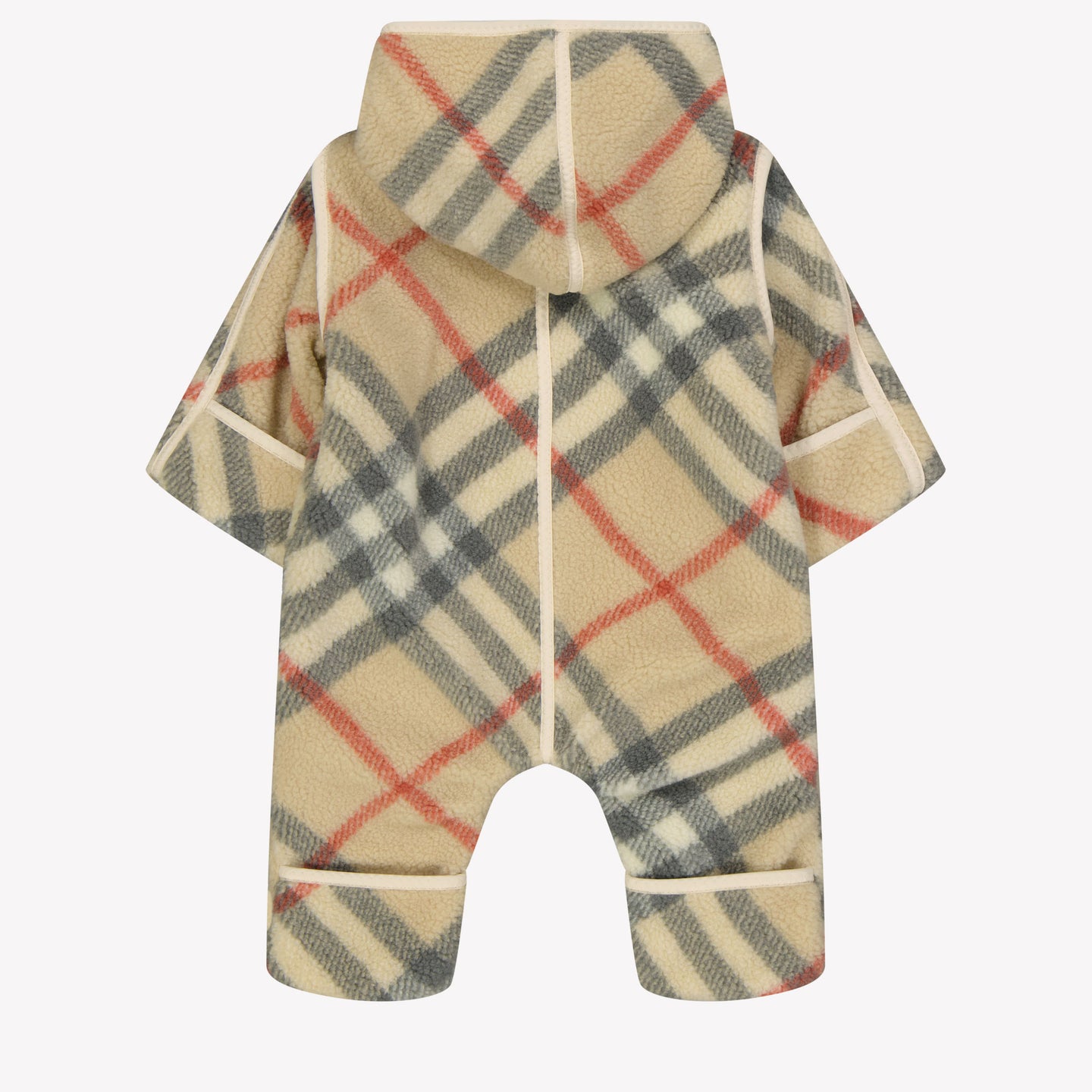 Burberry Sandy Baby Unisex Playsuit in Beige