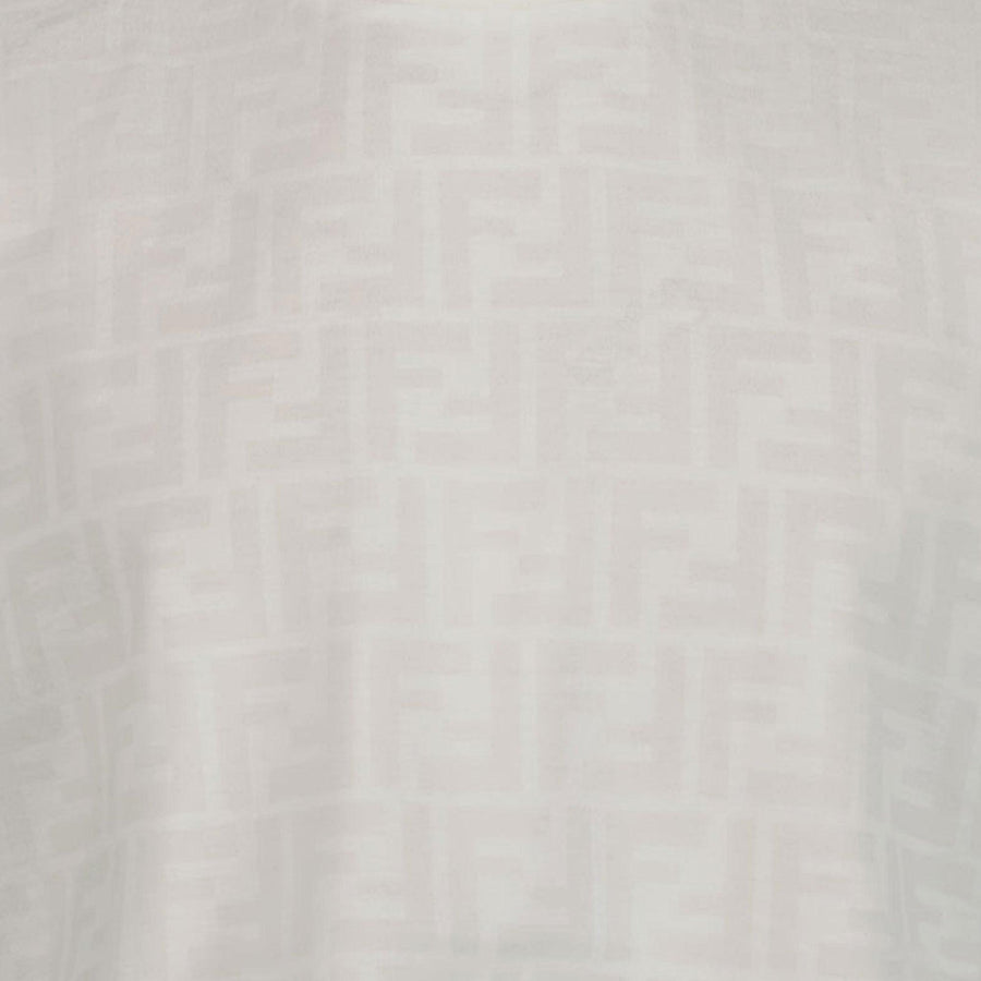 Fendi Kinder Unisex T-Shirt Weiß