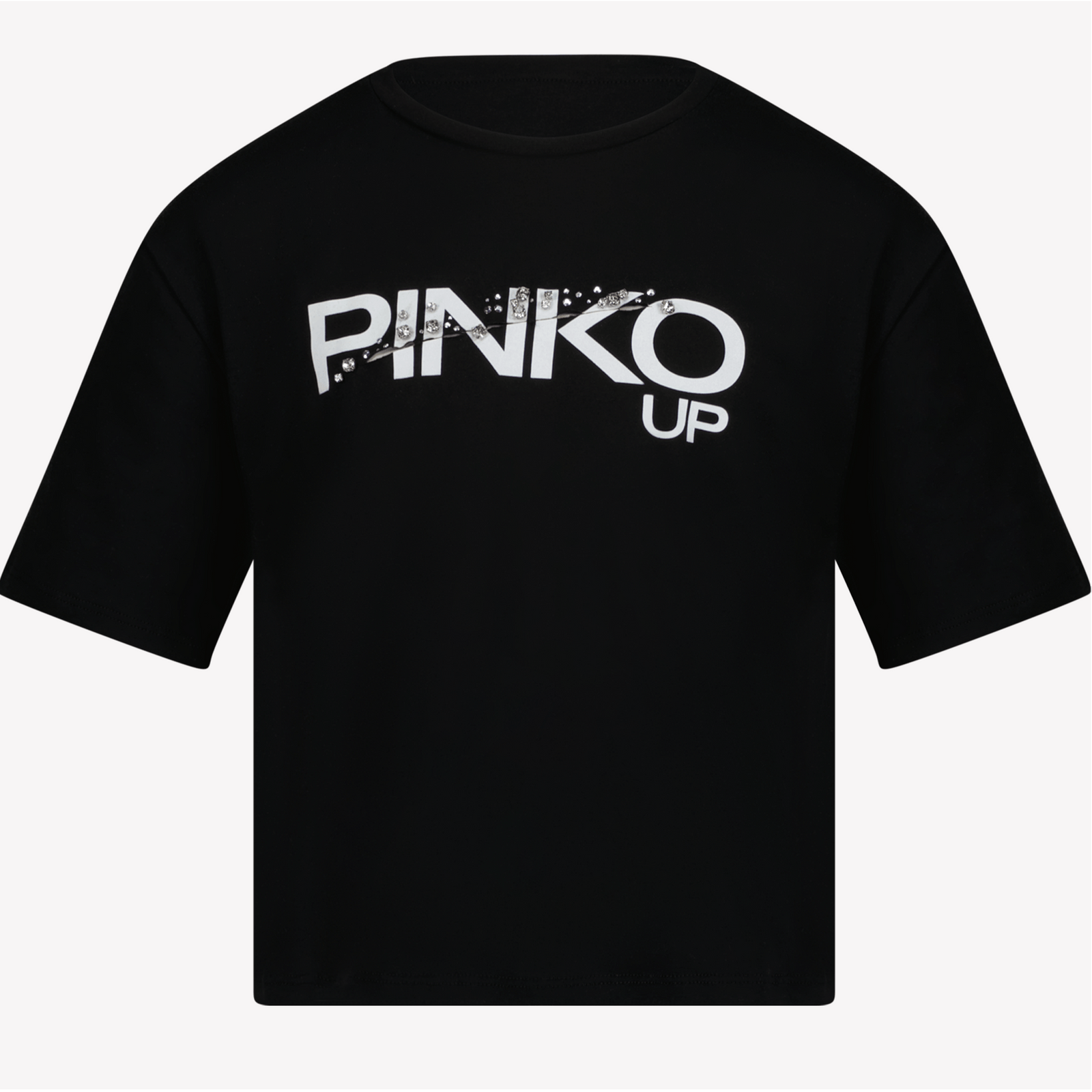 Pinko Kinder Meisjes T-Shirt Zwart 8Y