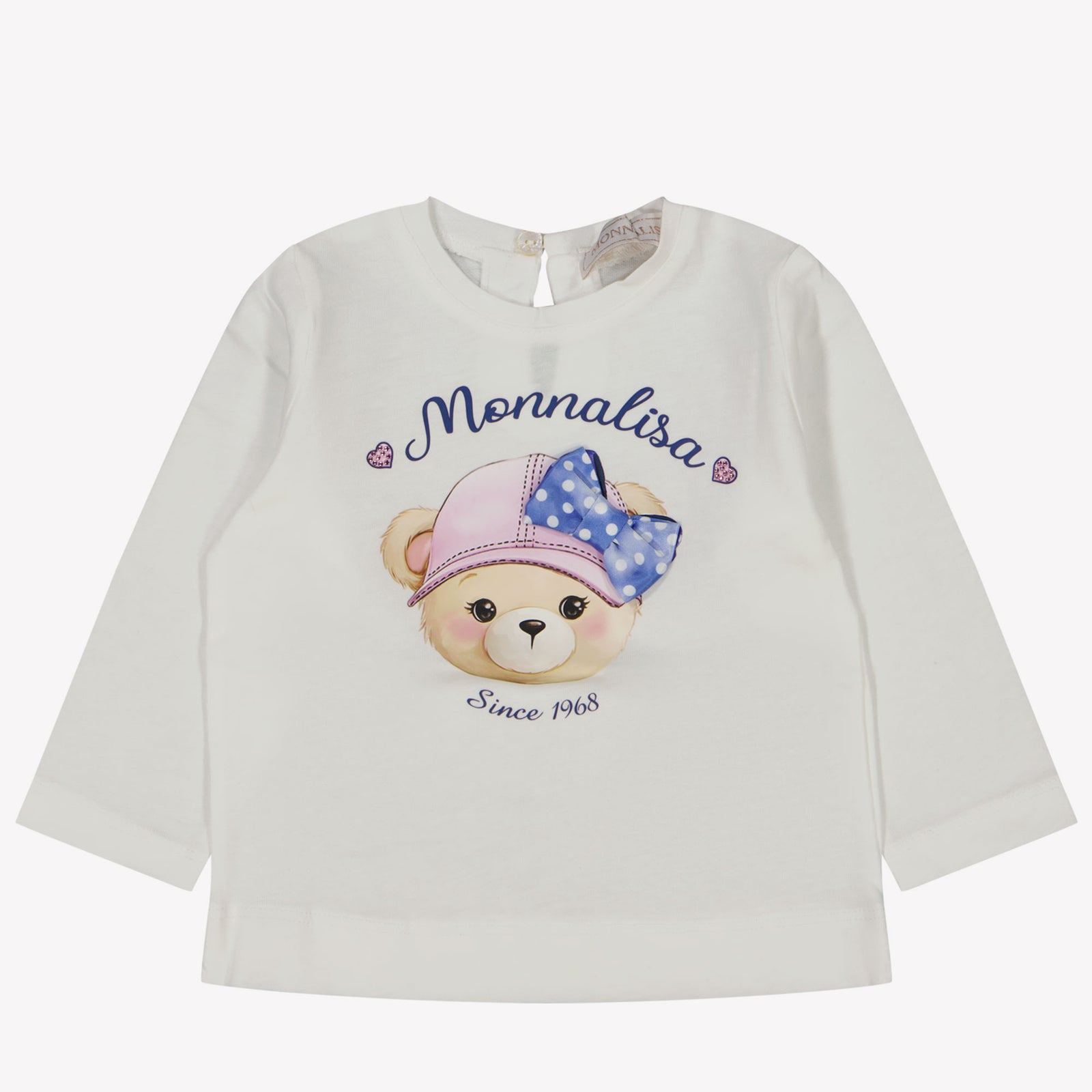 MonnaLisa Camiseta de Baby Girls Off White