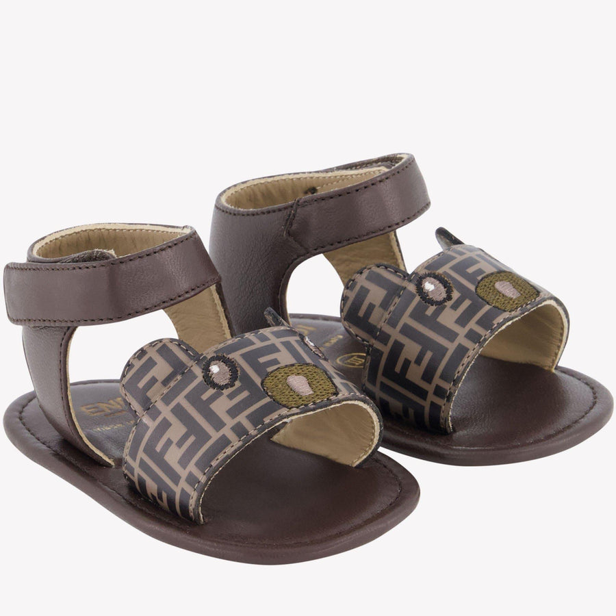 Fendi Baby Unisex Sandalen Braun