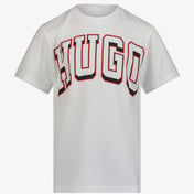 Hugo barnpojkar t-shirt vit