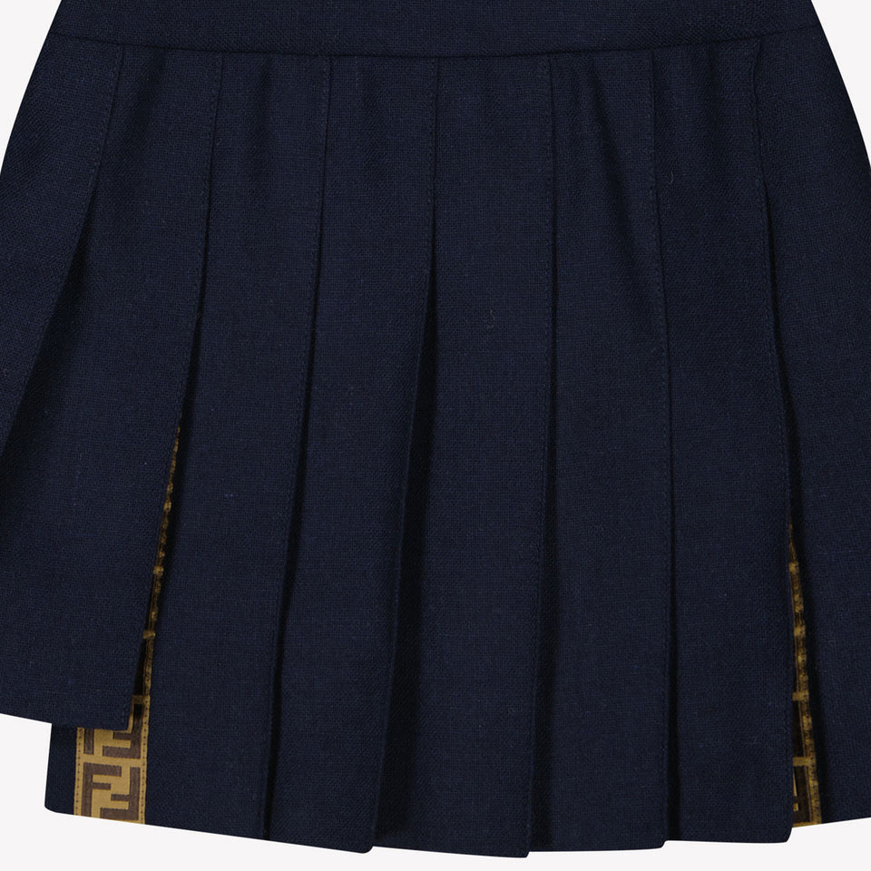 Fendi Bébé Filles Robe Navy