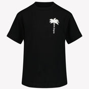 Palm änglar pojkar t-shirt svart
