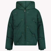 Burberry Chicas Abrigo de invierno Verde Oscuro