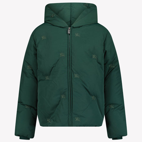 Burberry Filles Veste d'hiver Vert Foncé