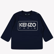 Kenzo Kids Bebé Chicos Camiseta Navy