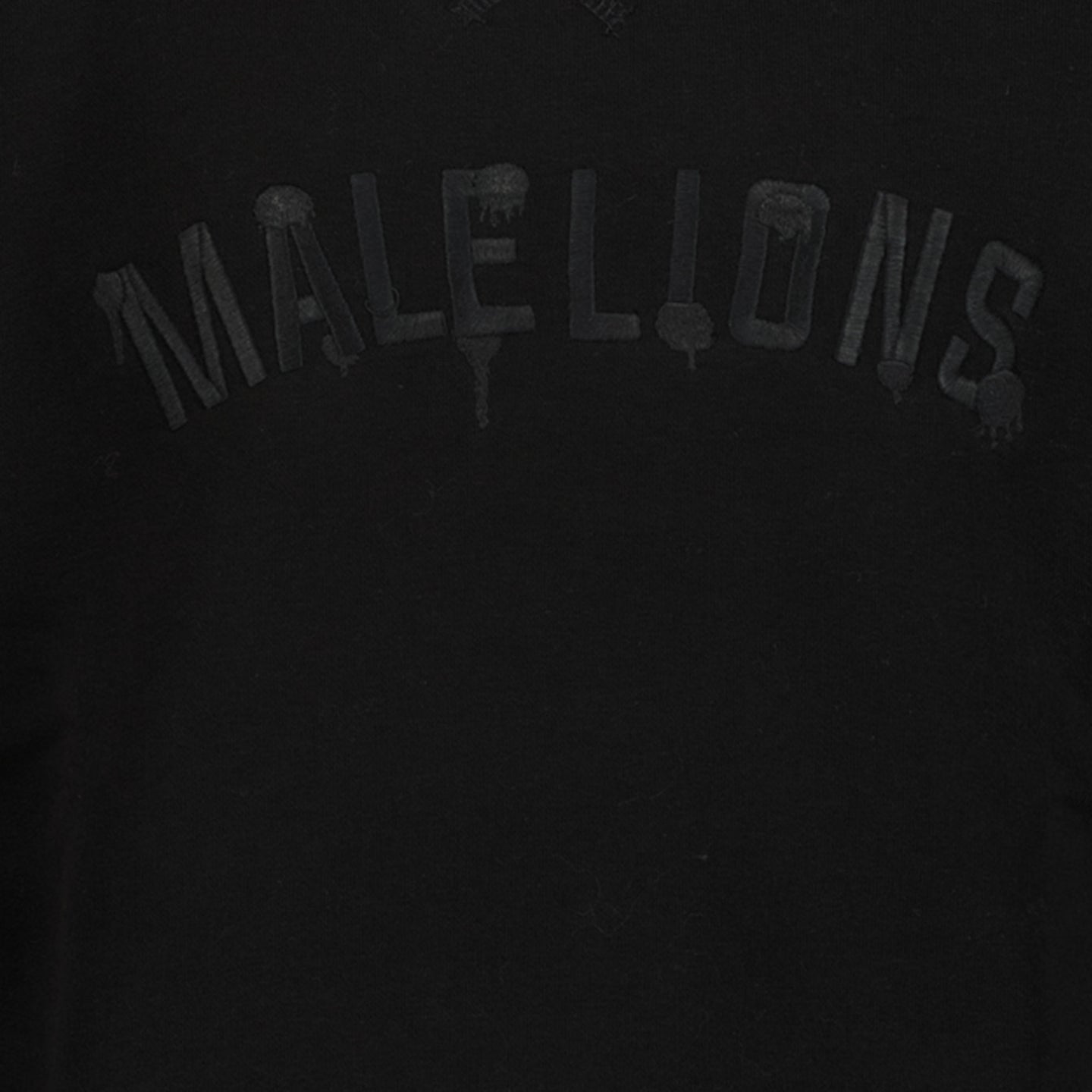 Malelions unisex suéter negro