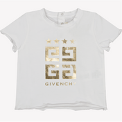 Givenchy baby flickor t-shirt vit