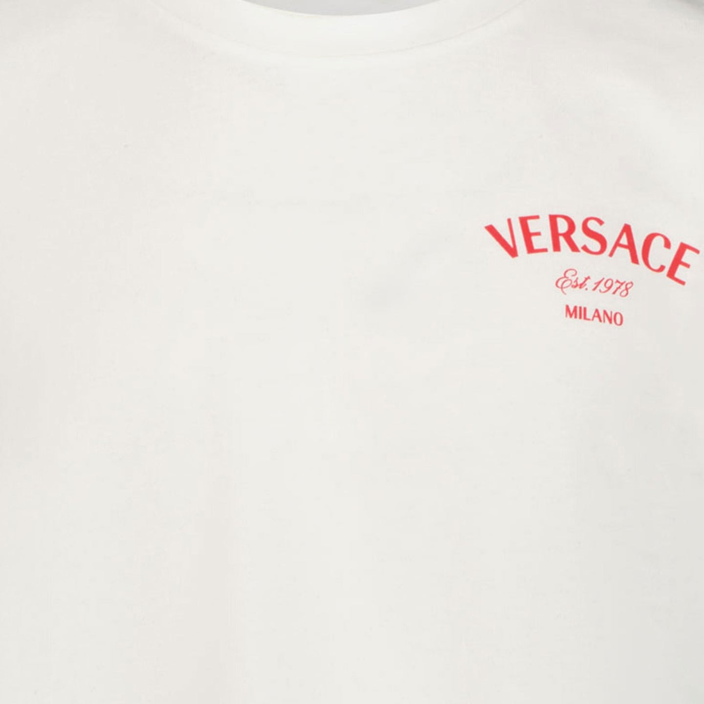 Versace Kinderjungen im T-Shirt Weiß