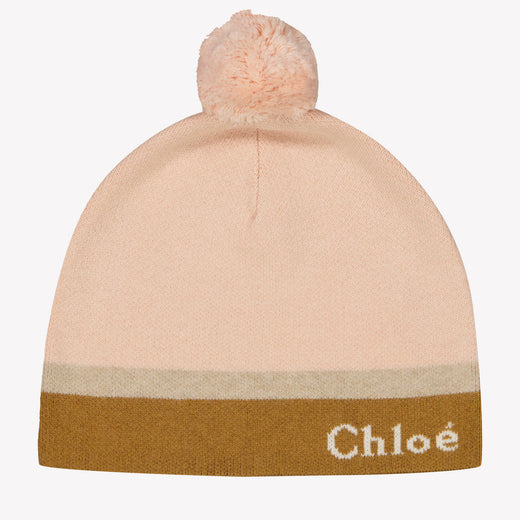 Chloé Ragazze Cappuccio Rosa Chiaro