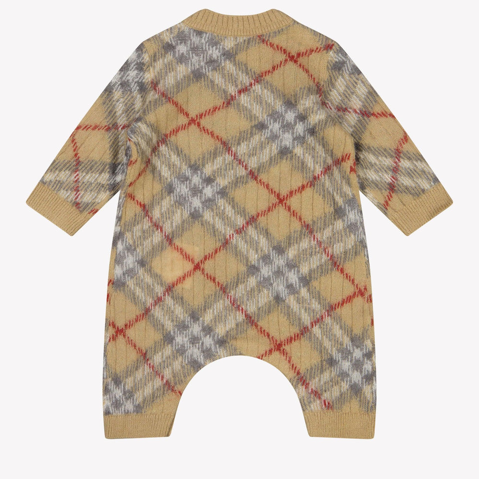Burberry Camillo bebé Unisex Traje de caja Beige claro