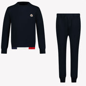 Moncler Ragazzo Ragazzi Abito da jogging Navy